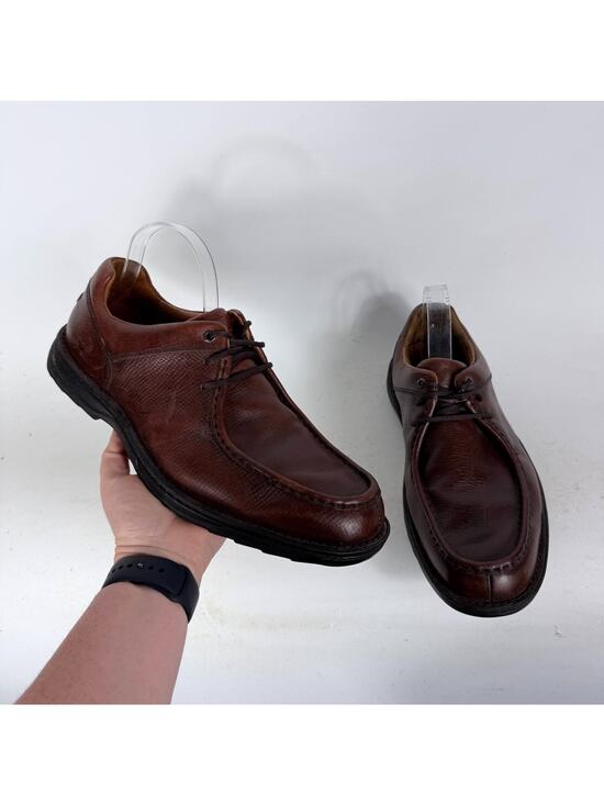 Timberland Dress Shoes Men\'s 11.5 Dark Brown Leather Lace-Up Oxford Formal main image 8